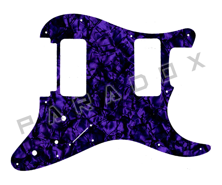 Custom Pickguard For 1985 - 1989 Made In Japan Contemporary Stratocaster; HH With System 3 Tremolo