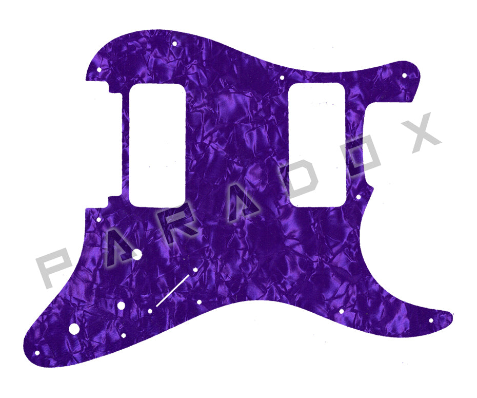 Custom Pickguard For 1985 - 1989 Made In Japan Contemporary Stratocaster; HH With System 3 Tremolo