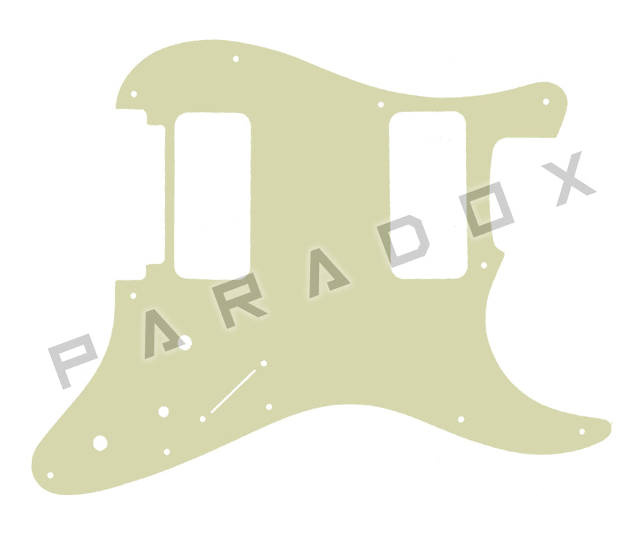Custom Pickguard For 1985 - 1989 Made In Japan Contemporary Stratocaster; HH With System 3 Tremolo