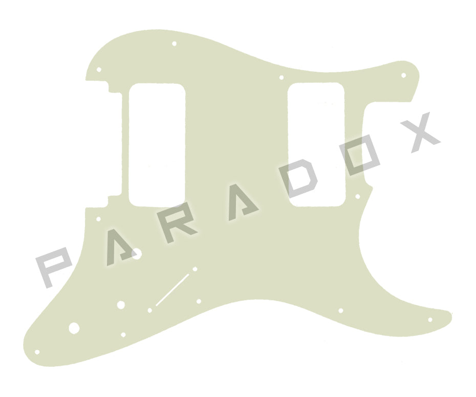 Custom Pickguard For 1985 - 1989 Made In Japan Contemporary Stratocaster; HH With System 3 Tremolo