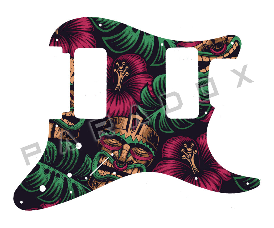 Custom Pickguard For 1985 - 1989 Made In Japan Contemporary Stratocaster; HH With System 3 Tremolo
