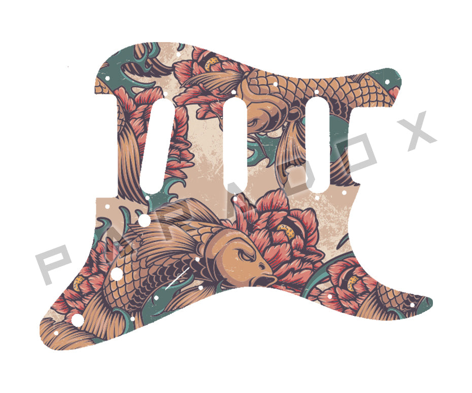 Custom Pickguard For 2021 Made in America Fender Custom Shop 1959 Stratocaster - Heavy relic