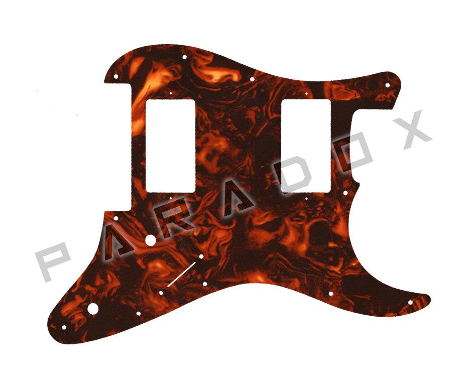 Custom Pickguard For 2021 - 2025 Made in China Squier Contemporary Stratocaster HH FR