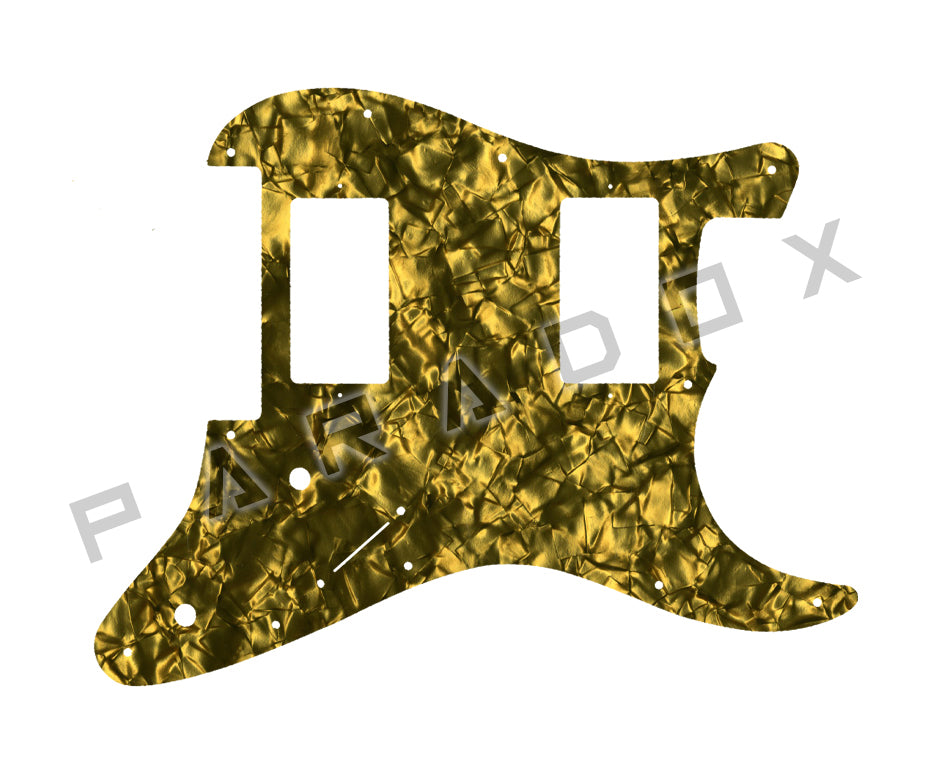 Custom Pickguard For 2021 - 2025 Made in China Squier Contemporary Stratocaster HH FR