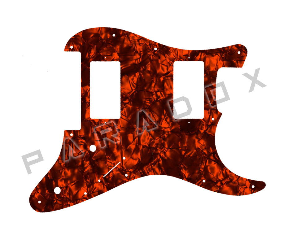 Custom Pickguard For 2021 - 2025 Made in China Squier Contemporary Stratocaster HH FR