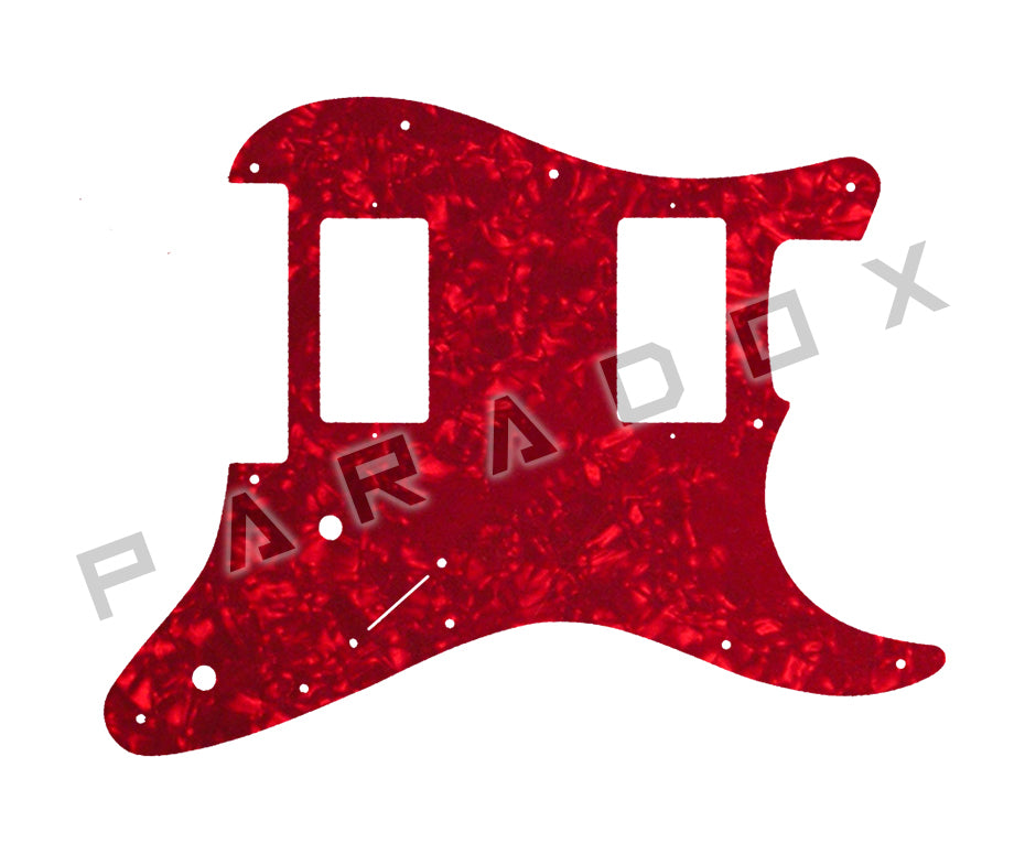 Custom Pickguard For 2021 - 2025 Made in China Squier Contemporary Stratocaster HH FR
