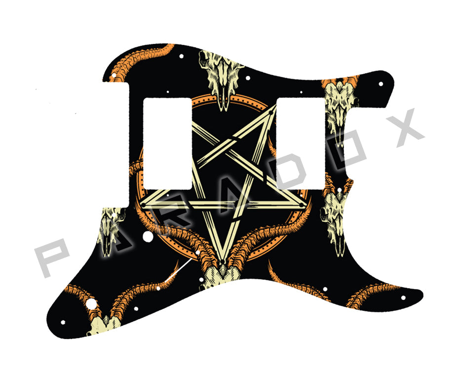 Custom Pickguard For 2021 - 2025 Made in China Squier Contemporary Stratocaster HH FR