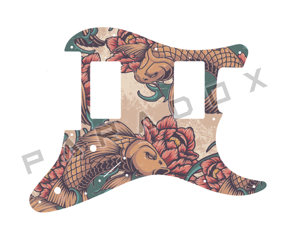 Custom Pickguard For 2021 - 2025 Made in China Squier Contemporary Stratocaster HH FR