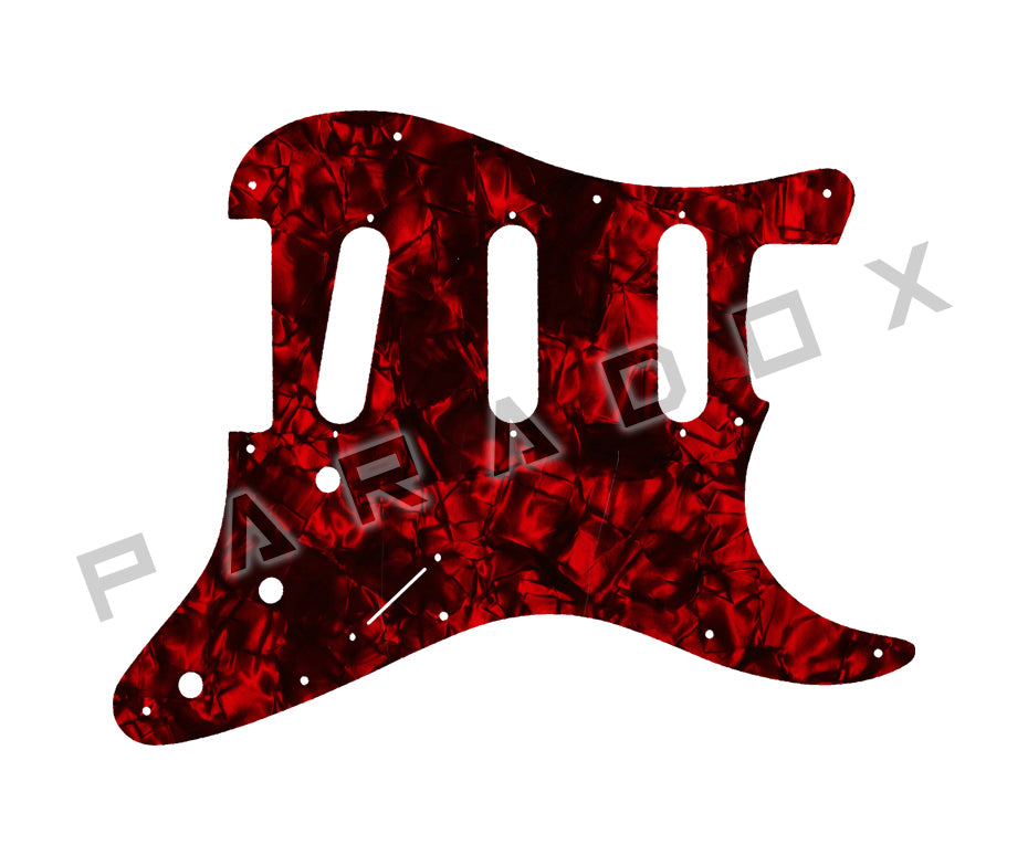 Custom Pickguard For 2007 - 2018 Made in Mexico Fender Classic Player '60s Stratocaster