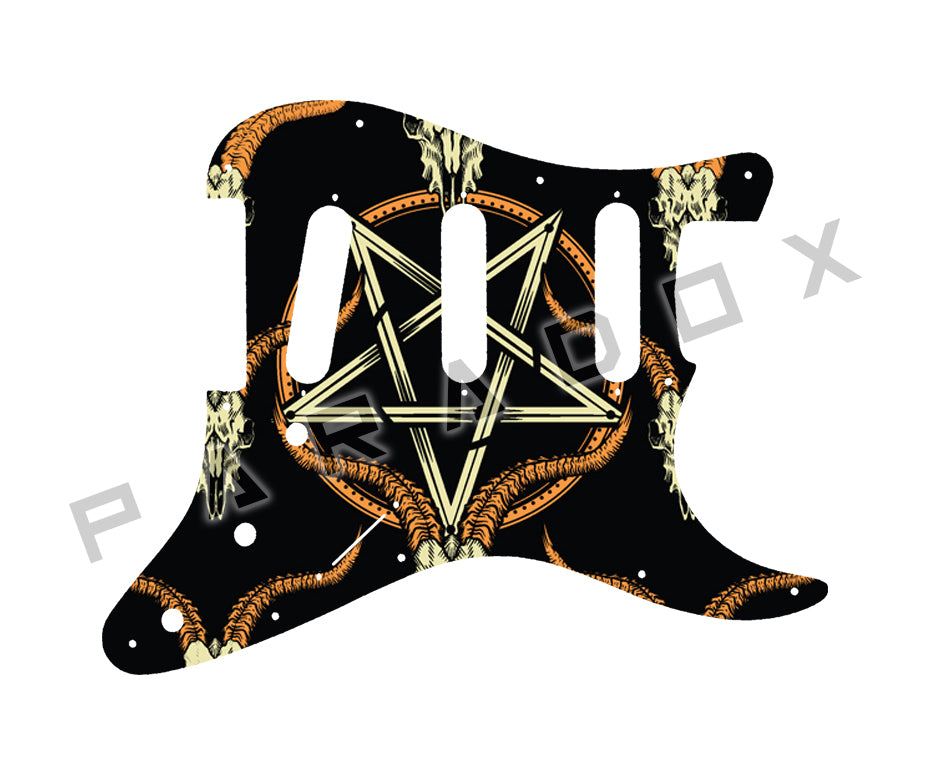 Custom Pickguard For 2007 - 2018 Made in Mexico Fender Classic Player '60s Stratocaster