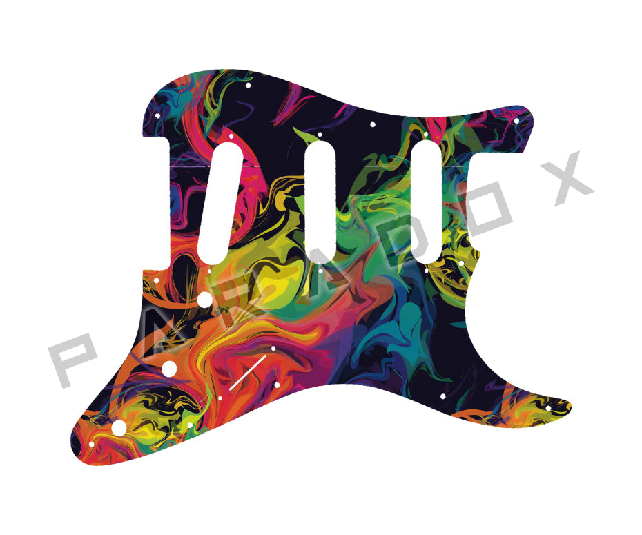 Custom Pickguard For 2007 - 2018 Made in Mexico Fender Classic Player '60s Stratocaster