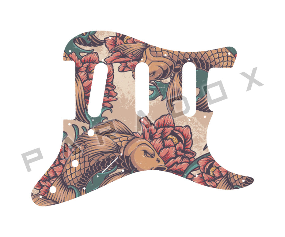 Custom Pickguard For 2007 - 2018 Made in Mexico Fender Classic Player '60s Stratocaster