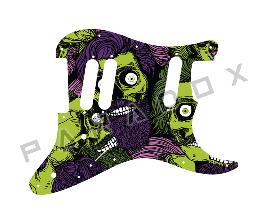 Custom Pickguard For 2021 - 2025 Made in China Squier Contemporary Stratocaster Special Tremolo