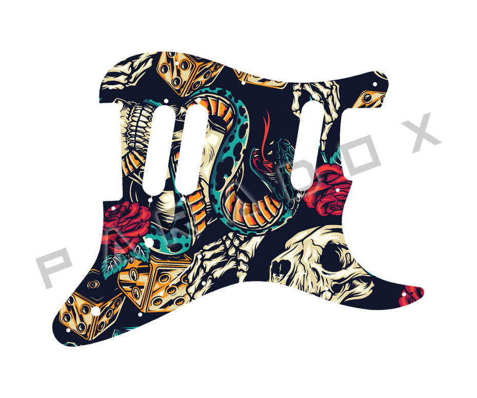 Custom Pickguard For 2021 - 2025 Made in China Squier Contemporary Stratocaster Special Tremolo