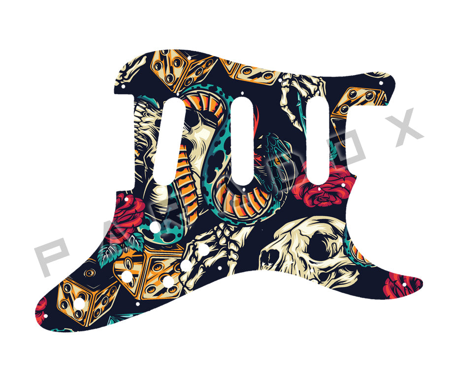 Custom Pickguard For 1983 - 1984 Made in America Fender Elite Stratocaster