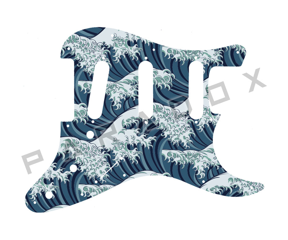 Custom Pickguard For 1995 - 1997 Made in Japan ESP Standard Vintage Plus SSS