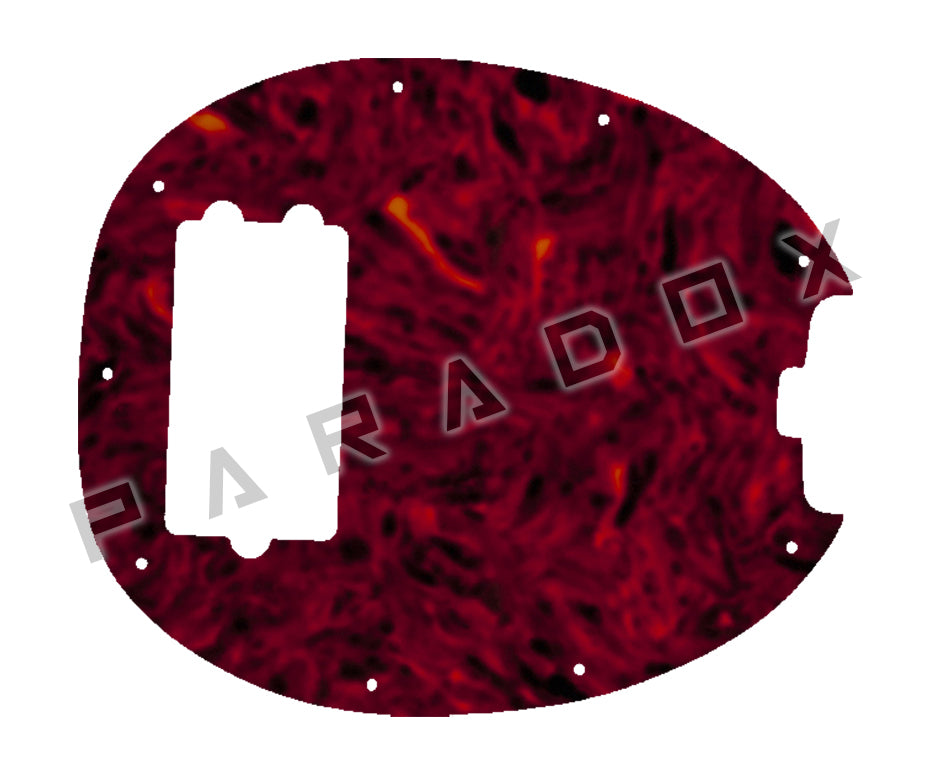 Custom Pickguard For 2012 - 2017 Made in Indonesia Sterling SUB Ray4