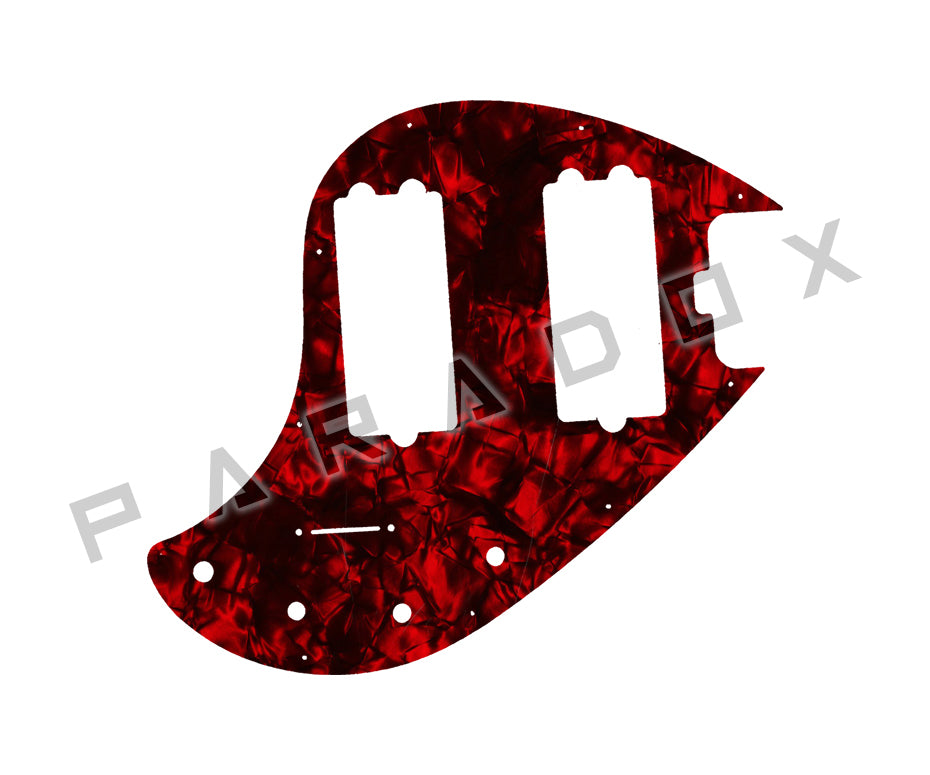 Custom Pickguard For 2020 - 2025 Made in Indonesia Sterling SUB StingRay Ray5HH