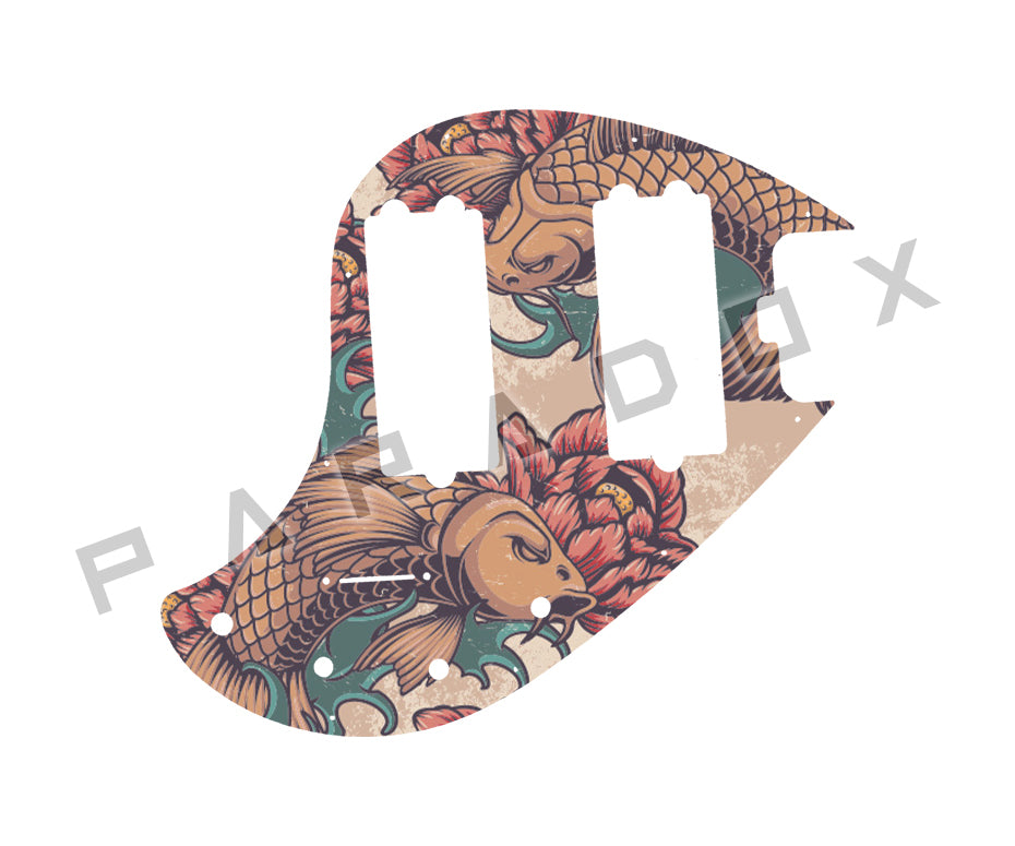 Custom Pickguard For 2020 - 2025 Made in Indonesia Sterling SUB StingRay Ray5HH