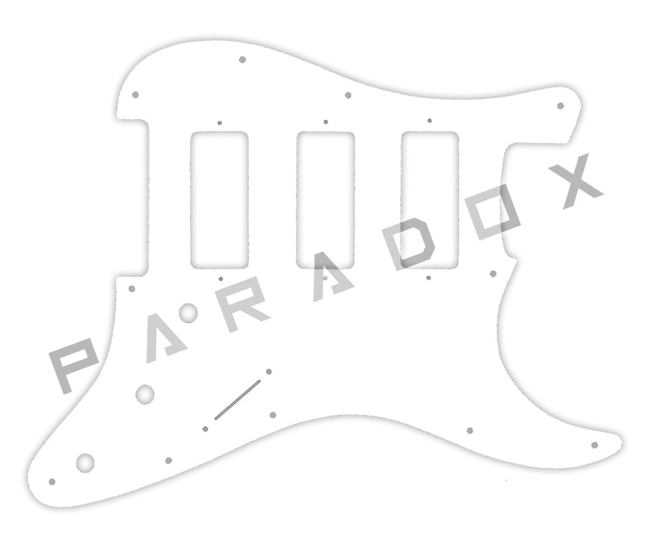 Custom Pickguard For 2000 - Present Made in America Fender Stratocaster with Three Gibson Mini Humbuckers
