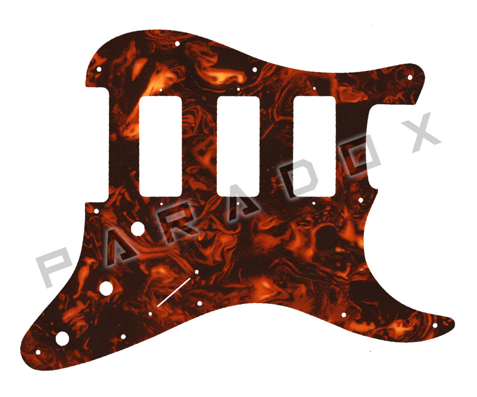 Custom Pickguard For 2000 - Present Made in America Fender Stratocaster with Three Gibson Mini Humbuckers