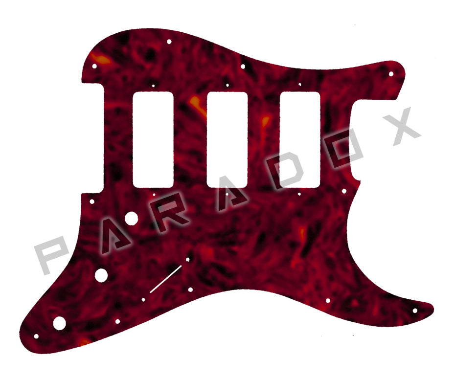 Custom Pickguard For 2000 - Present Made in America Fender Stratocaster with Three Gibson Mini Humbuckers