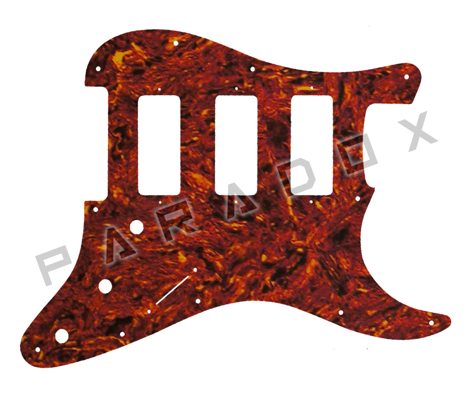 Custom Pickguard For 2000 - Present Made in America Fender Stratocaster with Three Gibson Mini Humbuckers