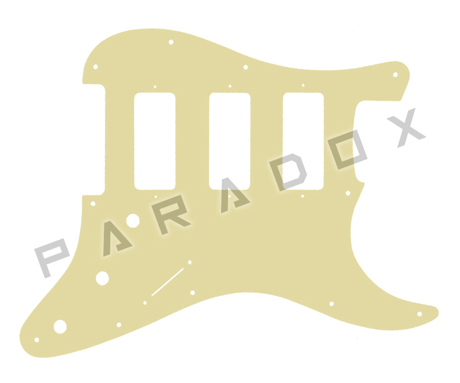 Custom Pickguard For 2000 - Present Made in America Fender Stratocaster with Three Gibson Mini Humbuckers