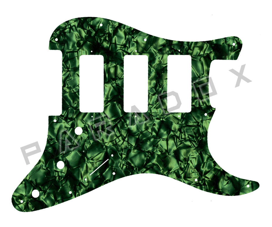 Custom Pickguard For 2000 - Present Made in America Fender Stratocaster with Three Gibson Mini Humbuckers