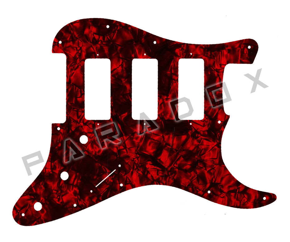 Custom Pickguard For 2000 - Present Made in America Fender Stratocaster with Three Gibson Mini Humbuckers