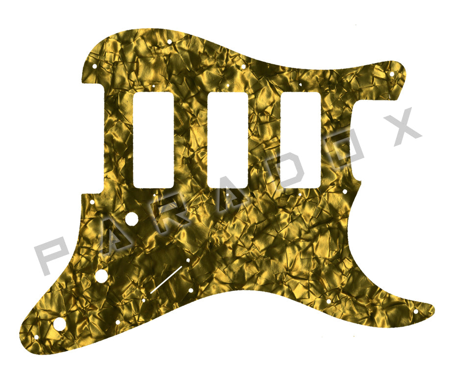 Custom Pickguard For 2000 - Present Made in America Fender Stratocaster with Three Gibson Mini Humbuckers