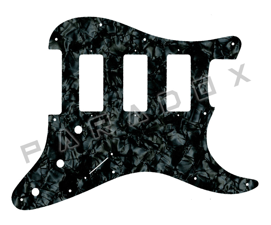 Custom Pickguard For 2000 - Present Made in America Fender Stratocaster with Three Gibson Mini Humbuckers