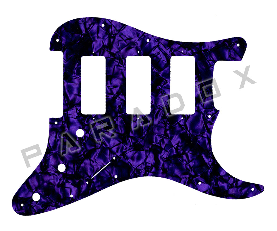 Custom Pickguard For 2000 - Present Made in America Fender Stratocaster with Three Gibson Mini Humbuckers