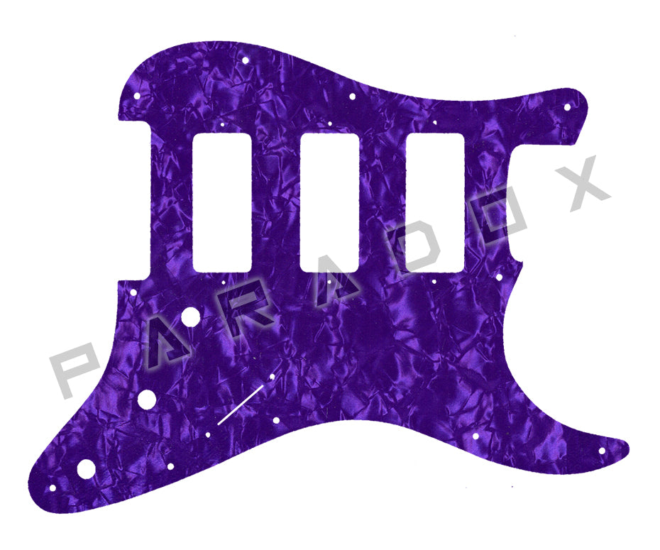 Custom Pickguard For 2000 - Present Made in America Fender Stratocaster with Three Gibson Mini Humbuckers