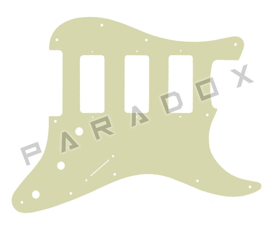 Custom Pickguard For 2000 - Present Made in America Fender Stratocaster with Three Gibson Mini Humbuckers
