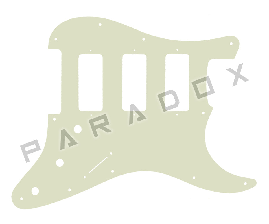 Custom Pickguard For 2000 - Present Made in America Fender Stratocaster with Three Gibson Mini Humbuckers