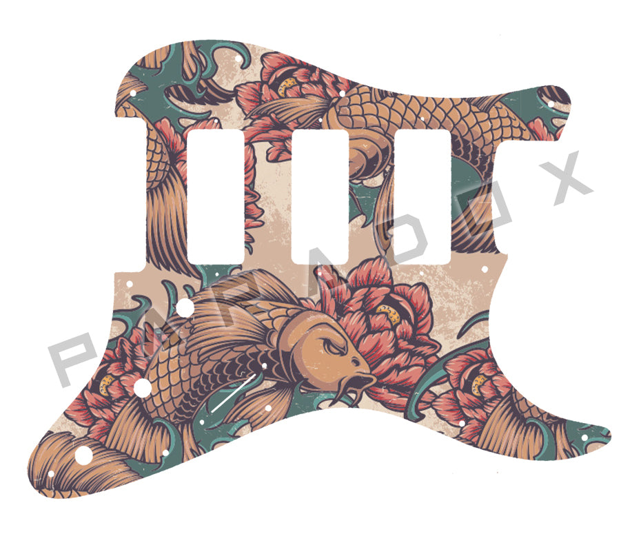 Custom Pickguard For 2000 - Present Made in America Fender Stratocaster with Three Gibson Mini Humbuckers