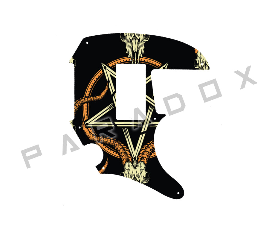 Custom Pickguard For 2022 - 2024 Strandberg SÃ¤len Classic NX 6 TREMOLO HH