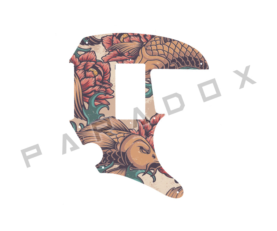 Custom Pickguard For 2022 - 2024 Strandberg SÃ¤len Classic NX 6 TREMOLO HH