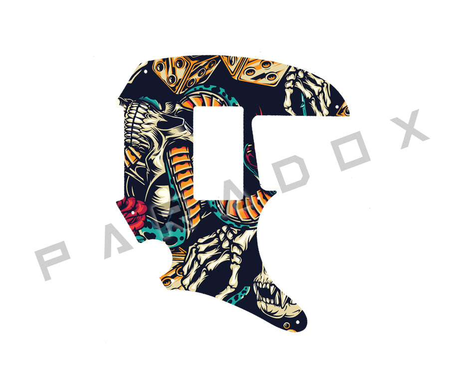 Custom Pickguard For 2022 - 2024 Strandberg SÃ¤len Classic NX 6 TREMOLO HH