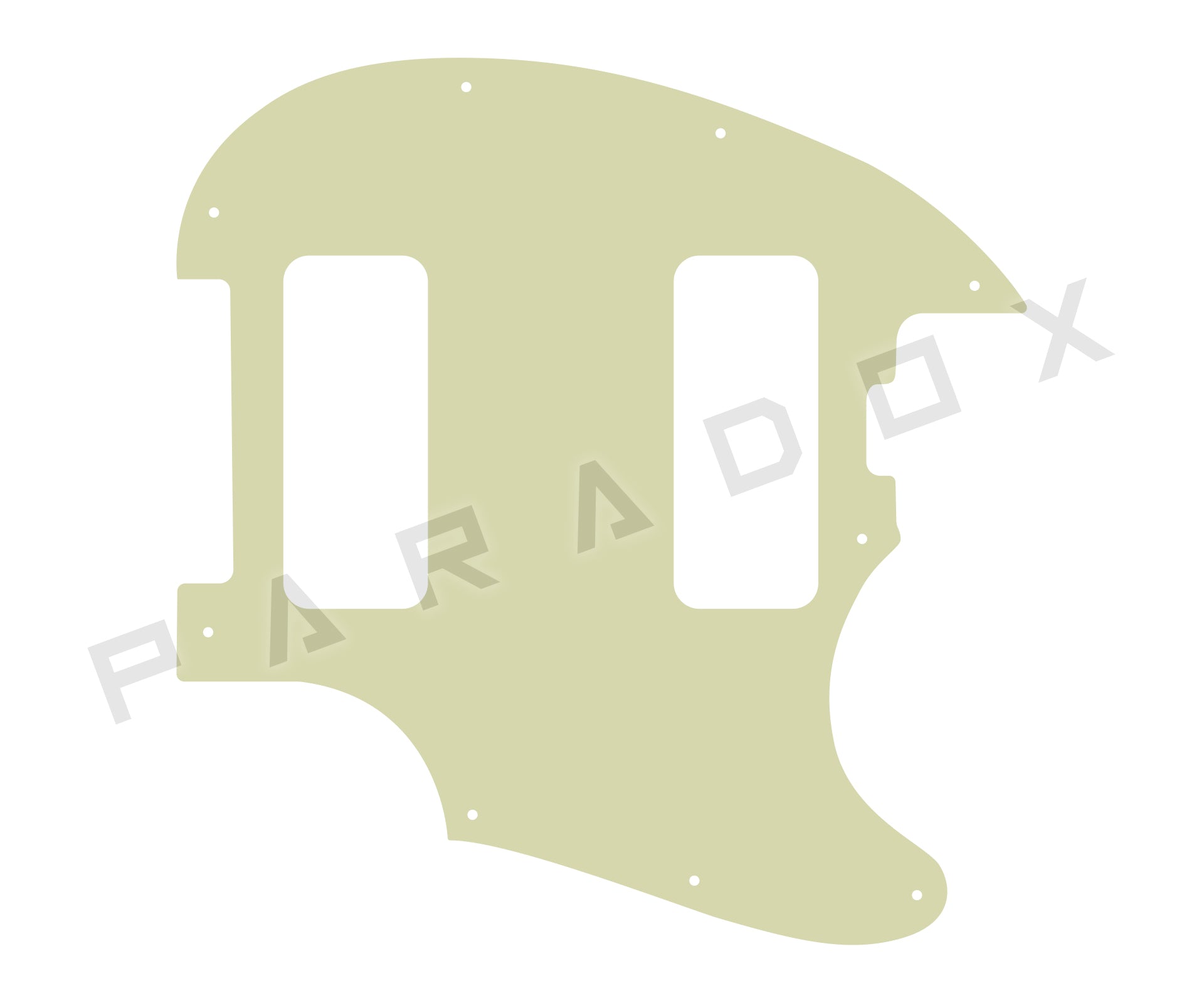Custom Pickguard For 2025 Made in Indonesia Sterling SR50X StingRay Plus