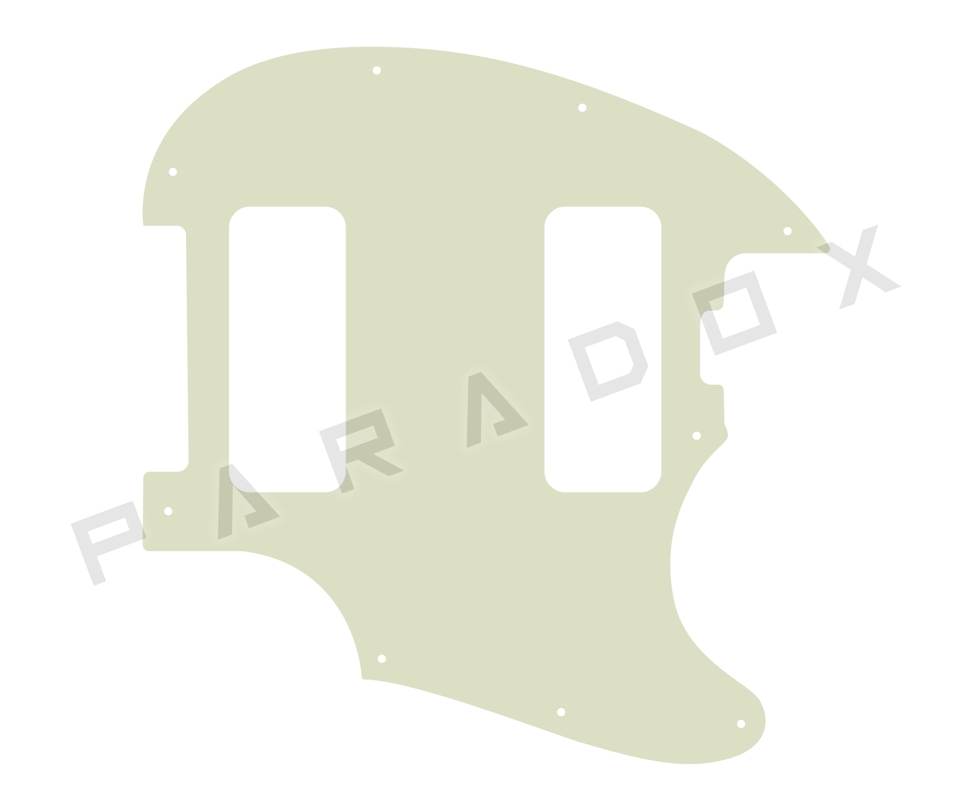 Custom Pickguard For 2025 Made in Indonesia Sterling SR50X StingRay Plus