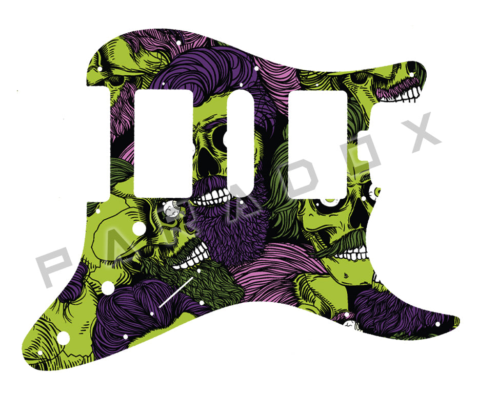 Custom Pickguard For 2016 - 2019 Made in America Fender American Elite Stratocaster Covered Humbucker HSH