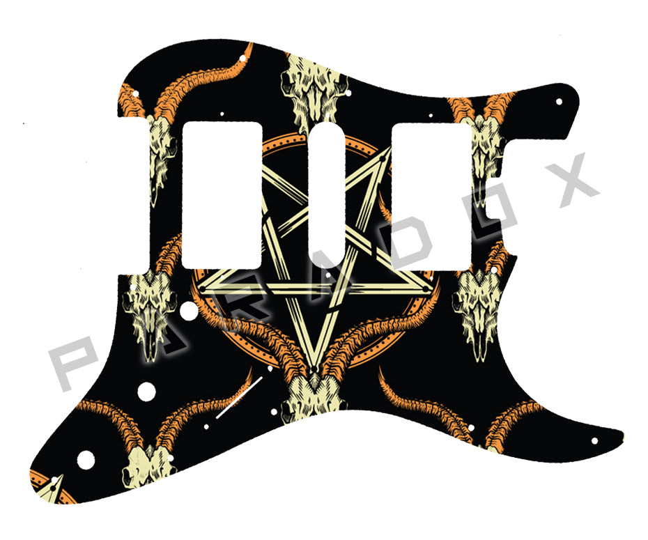 Custom Pickguard For 2016 - 2019 Made in America Fender American Elite Stratocaster Covered Humbucker HSH