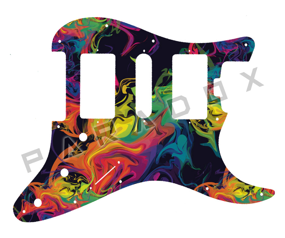 Custom Pickguard For 2016 - 2019 Made in America Fender American Elite Stratocaster Covered Humbucker HSH