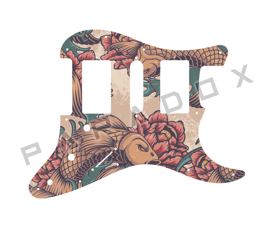 Custom Pickguard For 2020 - 2025 Made in Japan Fender MIJ Hybrid II Stratocaster HSH