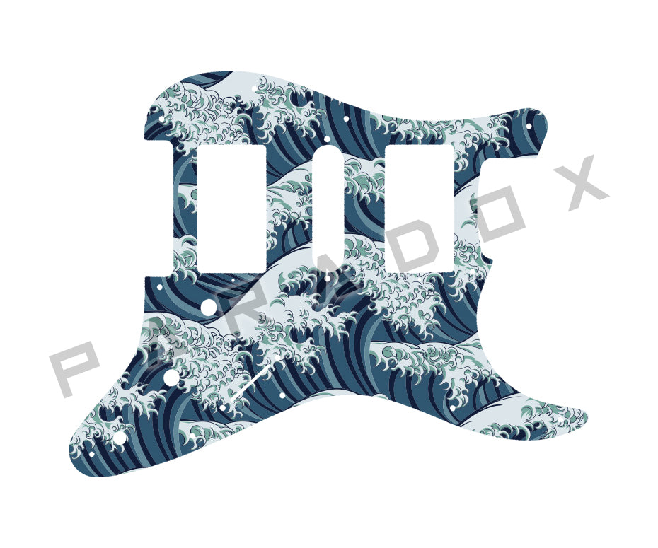 Custom Pickguard For 2020 - 2025 Made in Japan Fender MIJ Hybrid II Stratocaster HSH