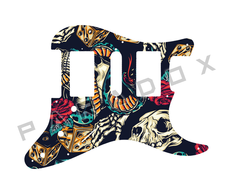 Custom Pickguard For 2020 - 2025 Made in Japan Fender MIJ Hybrid II Stratocaster HSH