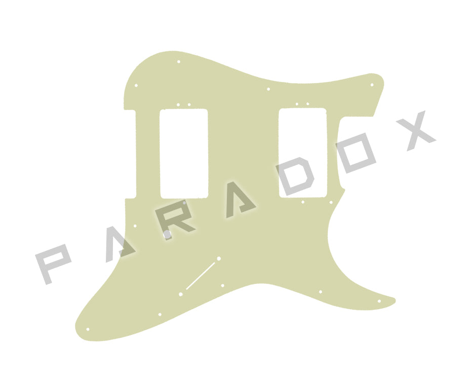 Custom Pickguard For 2020 - 2025 Made in America Kiesel Headless Delos H-H No Tone