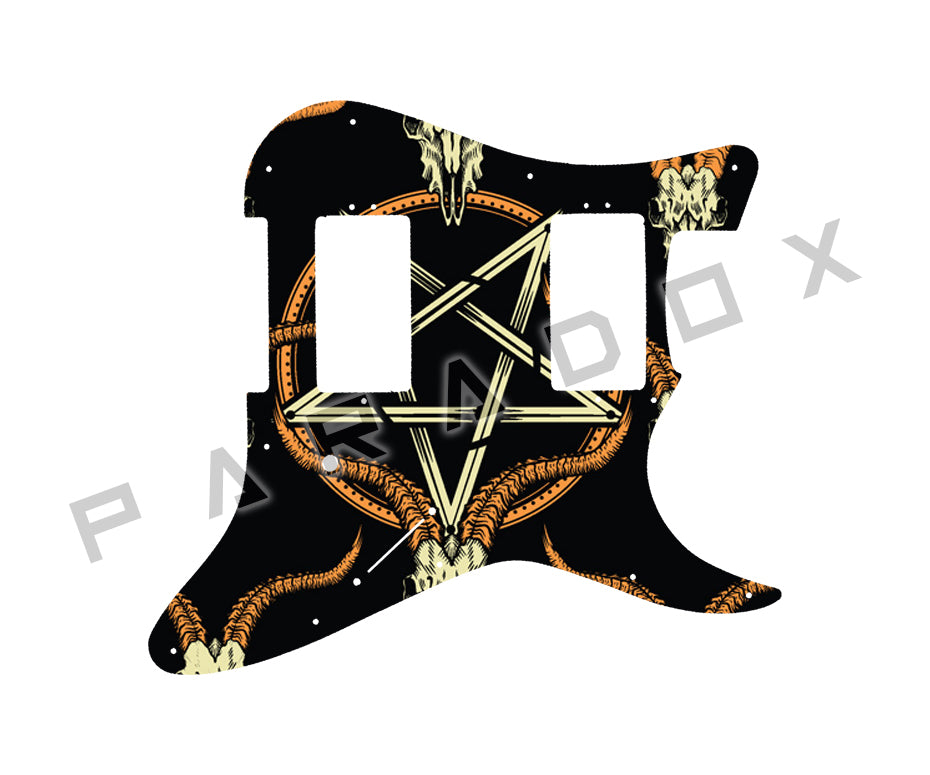 Custom Pickguard For 2020 - 2025 Made in America Kiesel Headless Delos H-H No Tone